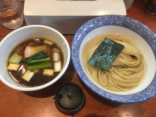「濃厚昆布水の淡麗つけ麺950円」@麺処 ほん田の写真