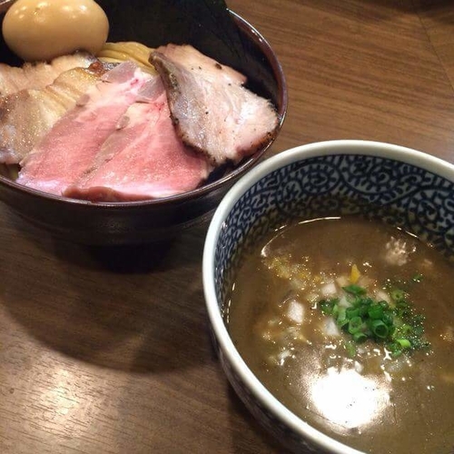 「極上煮干しそば&特製極上濃厚煮干しつけ麺」@煮干しつけ麺 宮元の写真