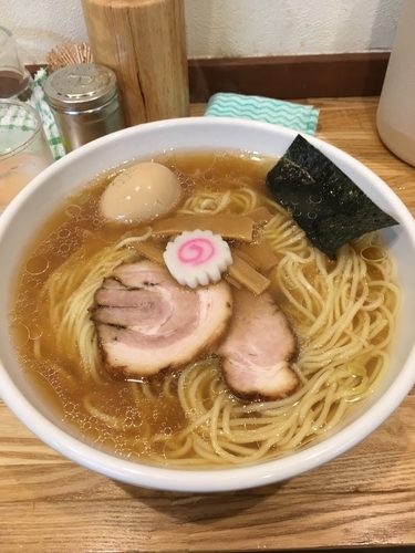 「味玉ラーメン大盛」@らーめん いろはやの写真