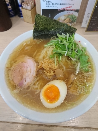 「しょうがラーメン 820円 大盛(サービス)」@めん処 羽鳥の写真
