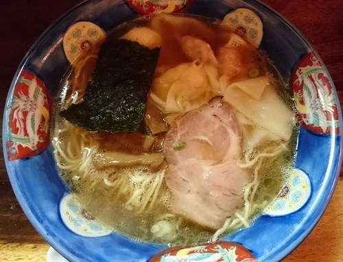 「ミックスワンタンメン」@支那そば たなかの写真