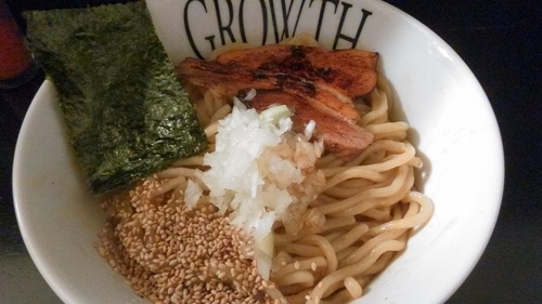 「まぜ麺（大）」@麺処GROWTHの写真