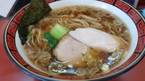 「中華そば 700円　☆☆」@中華そば 華丸の写真