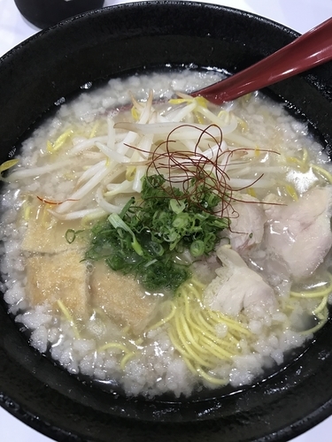 「ラーメン、細麺、極こってり」@地鶏白醤油拉麺 鶏真の写真