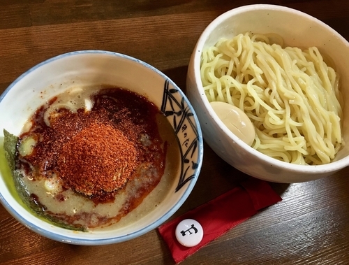 「辛辛魚味玉つけめん」@麺処 井の庄の写真