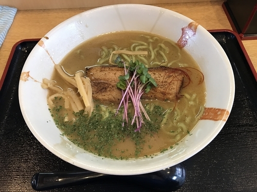 「鶏白湯 生姜醤油 800円」@らーめん仙代の写真