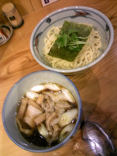 「武蔵野うどん風和風つけ麵７５０円」@麺屋まいどの写真