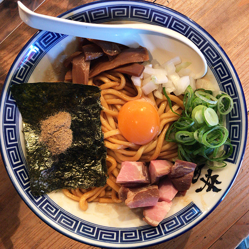 「まぜそば」@井田商店の写真