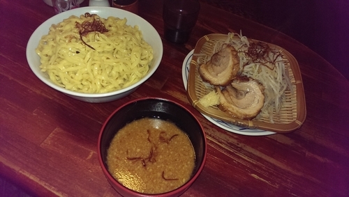 「辛みそつけ麺、大盛」@豪徳寺ラーメン りらくしんの写真