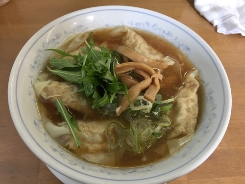 「俺のワンタン」@MENYA 食い味の道有楽の写真