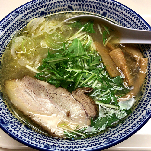 「淡麗中華蕎麦 塩　650円」@らーめん・つけめん 満帆 太田本店の写真