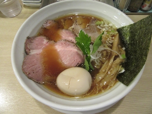 「醤油そば（７５０円）＋チャーシュー＋味玉」@麺屋壱心の写真