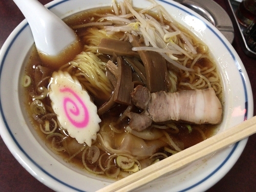 「ワンタン麺【650円】」@来々軒の写真