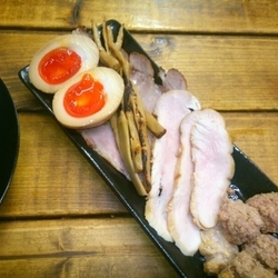 蟹塩そば　全部のせ