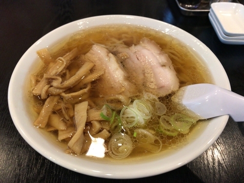 「メンマラーメン」@佐野青竹手打ちラーメン 大和の写真