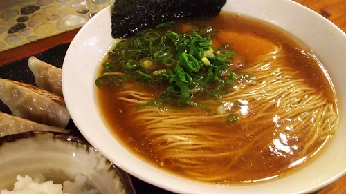 「中華そば＋餃子セット」@麺や食堂 本店の写真