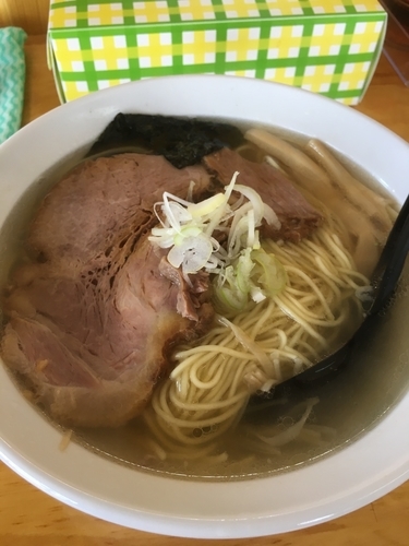 「塩ラーメン」@地鶏ラーメン 赤大屋の写真