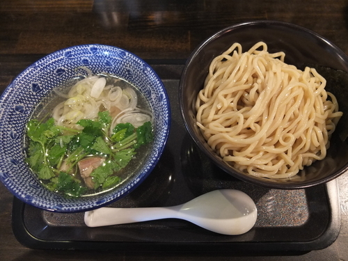 「塩つけ麺(中盛り300ｇ)」@麺処 みどりの写真