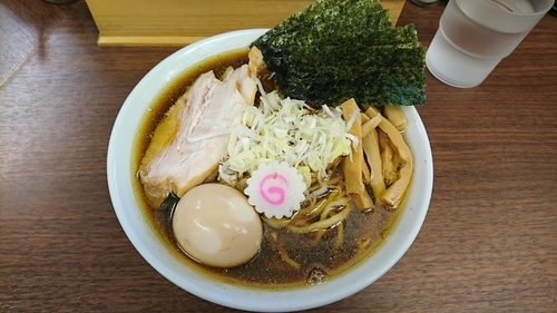 「特製煮干中華そば」@つけめん 三三㐂の写真