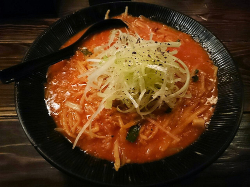 「辛味噌ラーメン」@大塚屋の写真