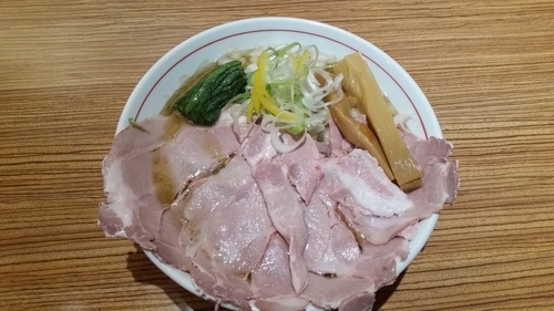 「煮干そば(小)¥680+玉ねぎ¥70+肉増し¥100」@niboの写真
