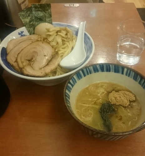 「つけ麺大盛」@麺や 葵 日暮里駅前店の写真