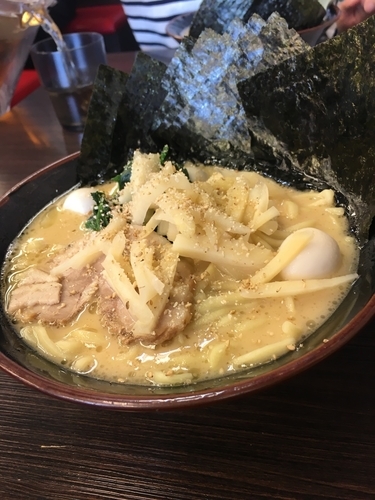「ラーメン（のり・うずら増し）」@横浜家系ラーメン 大黒家の写真
