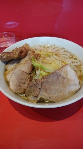 「ラーメン少なめ」@ラーメン二郎 西台駅前店の写真
