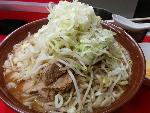 「大豚ラーメンねぎ多め」@豚ラーメン 板橋駅前店の写真