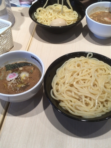 「濃厚つけ麺」@UNDERGROUND RAMEN 頑者 コクーンシティさいたま新都心店の写真