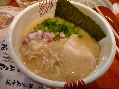 「【限定】ごま豆乳白湯（ハーフ）」@麺処 あす花の写真