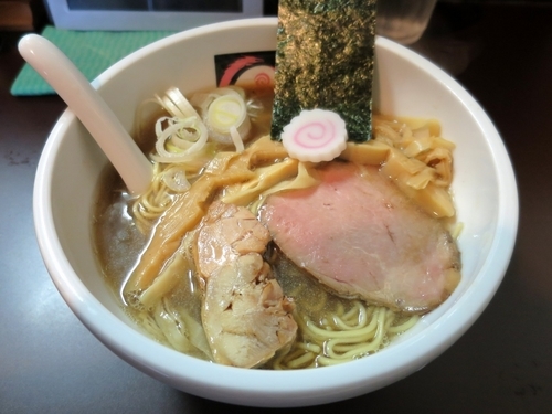 「にぼしそば ８３０円」@おおぜき中華そば店の写真