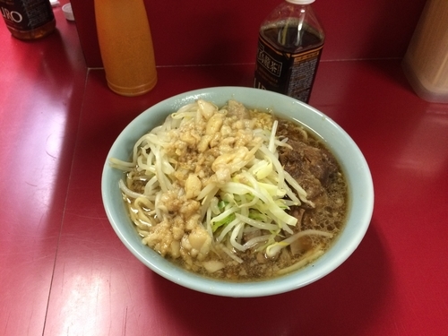 「小ラーメン」@ラーメン二郎 中山駅前店の写真