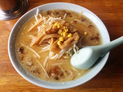 「みそメンマ」@サッポロラーメン羆 由良店の写真