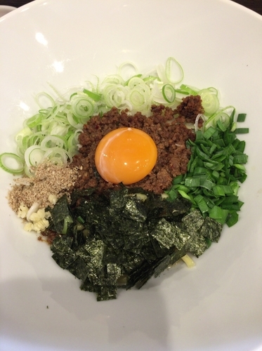 「台湾まぜそば ¥800」@KAKIMAZE NOODLE Chidoriの写真