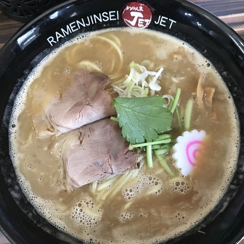 「鶏煮込みそば」@ラーメン人生 JET 福島本店の写真