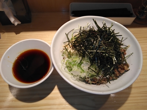 「ら肉うどん」@らー油肉つけうどんの南哲の写真