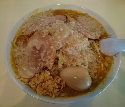 「スープカレーそば＋叉焼 930円」@麺家ぶんすけの写真
