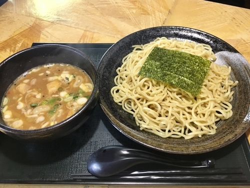 「濃厚辛味噌つけそば 並300g ¥850」@麺屋 嘉藤の写真