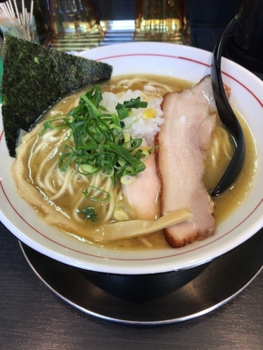 「濃厚中華そば麺増量（850円）」@つけ麺 中華そば アンタイNOODLESの写真