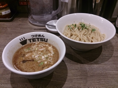 「つけめん」@つけめんTETSU 京王モール新宿店の写真