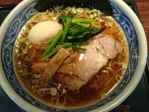 「味玉中華そば」@中華そば・つけそば専門店 一丸の写真