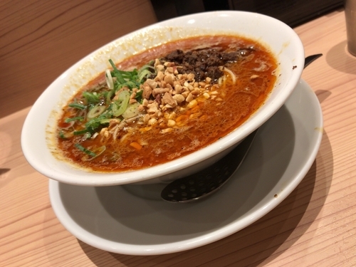 「京山椒香る担々麺」@鯛塩そば灯花 本店の写真