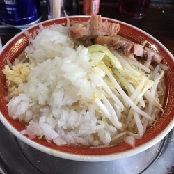 小ラーメン にんにく 玉ねぎ 730円