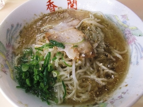 「ラーメン（600円）」@香蘭の写真
