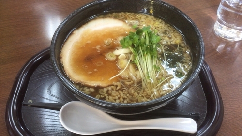 「こってり中華そば」@和だし中華そば 田舎屋の写真