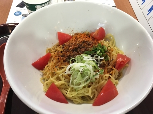 「静岡産トマトの冷し担々麺」@らーめん華菜楼の写真