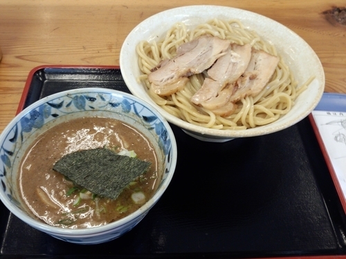 「つけめん（特盛）+にく増し=1,050円」@つけめん・らあめん 福は内の写真