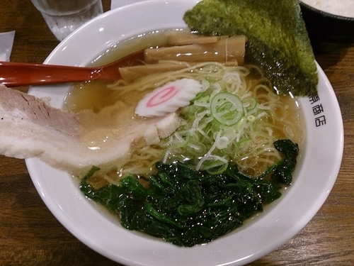 「黄金の鶏そば」@まひる野 藤原商店の写真