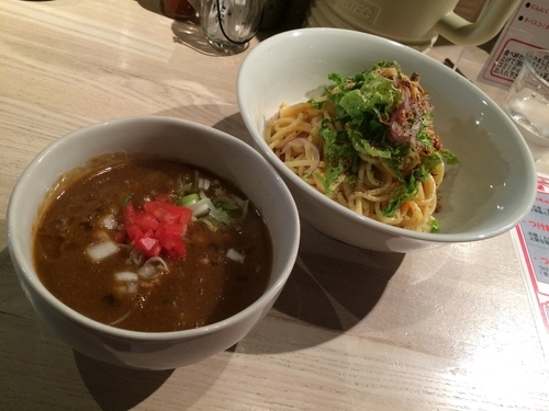 「挽き肉カレーつけ麺　アジト風（限定）」@ajito ismの写真